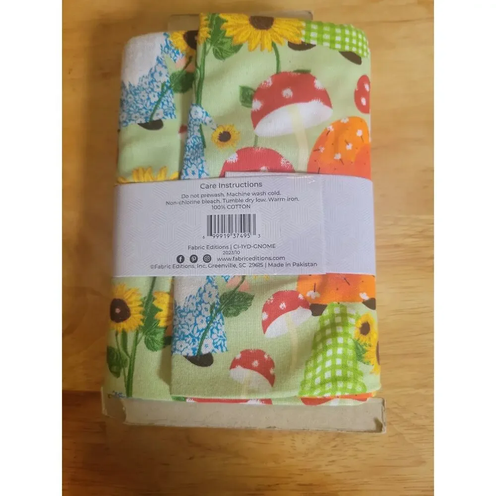 Gnome Fabric 1yd Cut 36×42